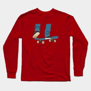 Skateboard Long Sleeve T-Shirt